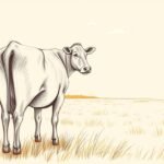 how to draw a cow