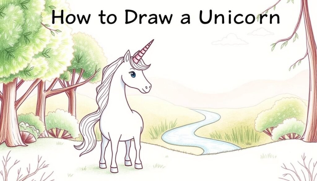 how to draw a unicorn