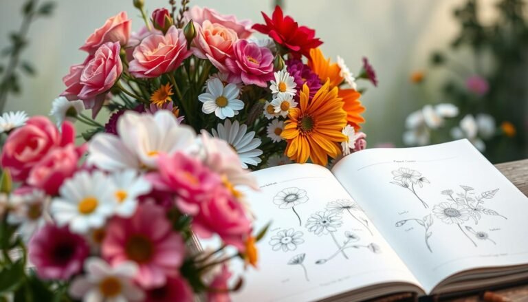 how to draw flowers