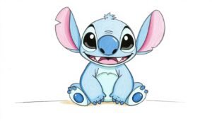 how to draw stitch