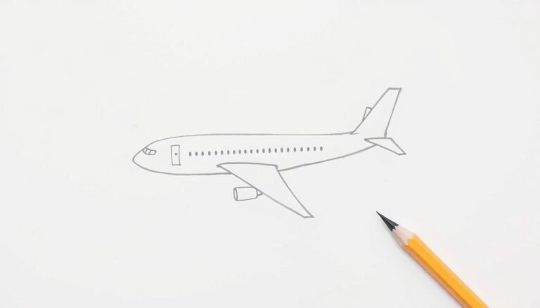 aeroplane how to draw