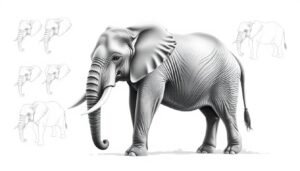how can i draw an elephant