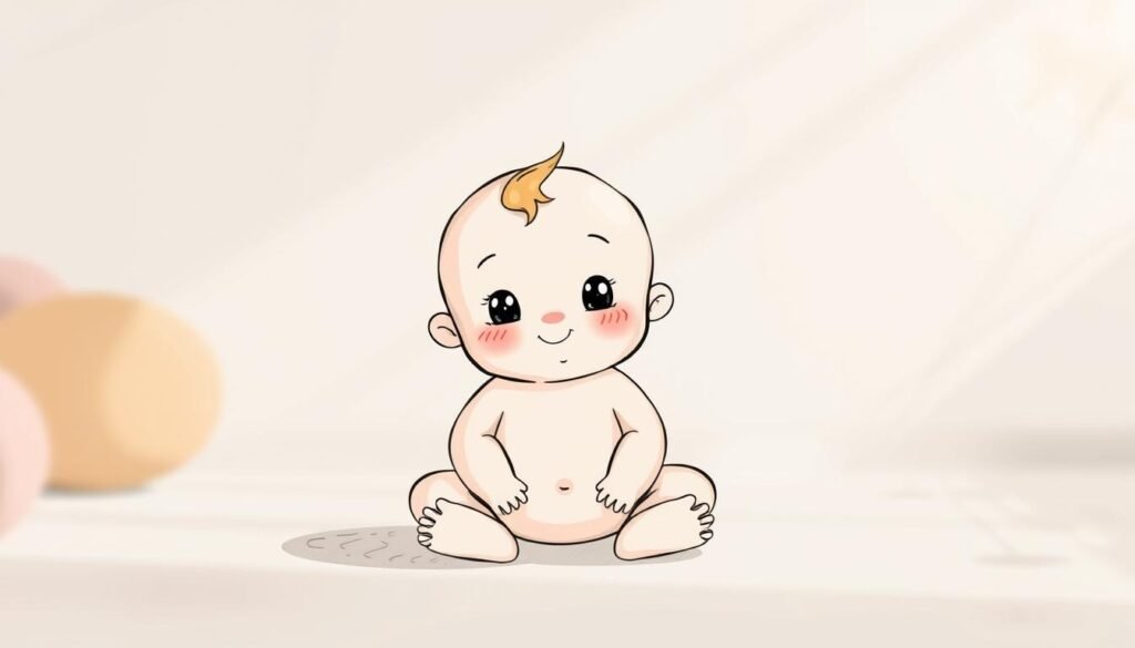 how to draw a baby