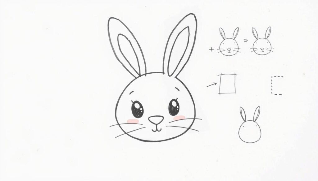 how to draw a rabbit