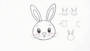 how to draw a rabbit