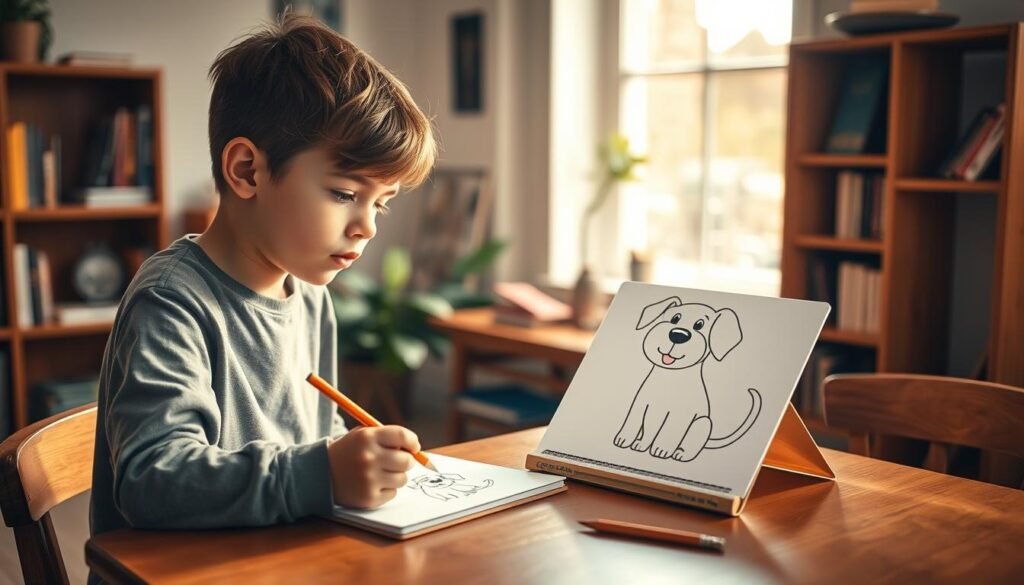 how to draw a simple dog