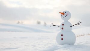 how to draw a snowman