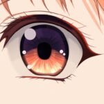 how to draw anime eyes