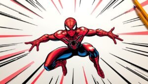 how to draw spider-man