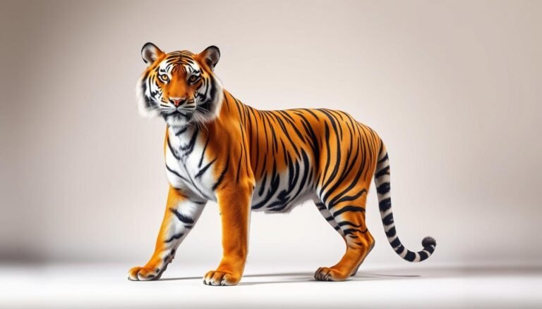 how to draw the tiger