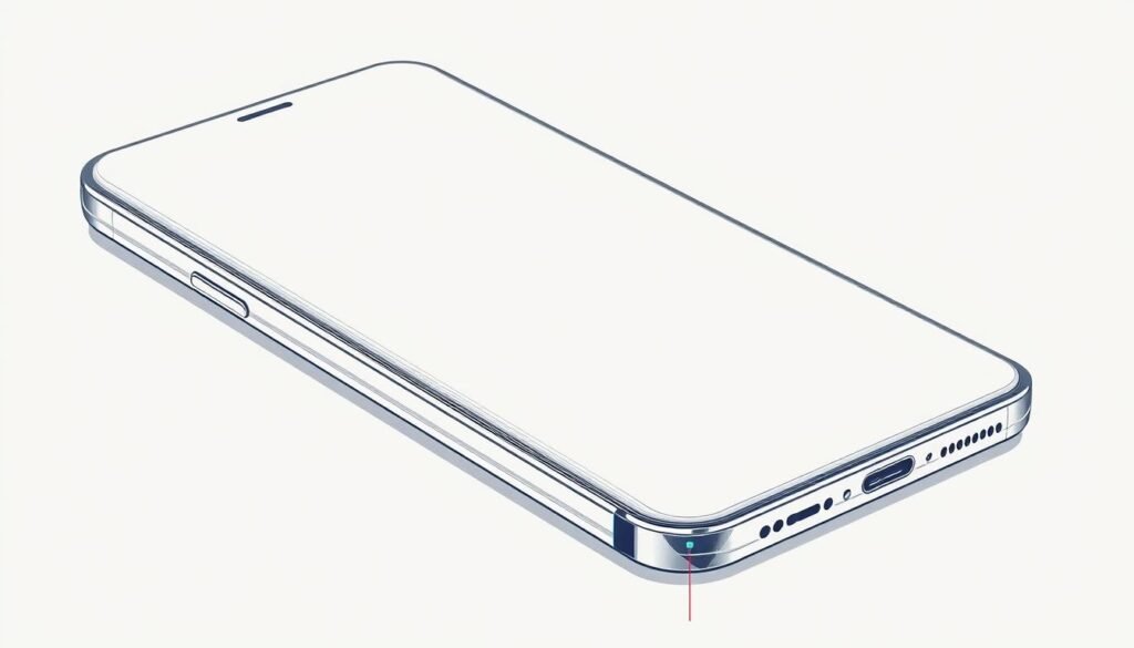 A detailed technical drawing of a modern smartphone, showcasing its intricate design elements. A crisp, high-resolution illustration with precise lines and shading, capturing the sleek and minimalist aesthetic of contemporary mobile devices. The phone is depicted from multiple angles, highlighting its curved glass display, metallic chassis, and subtle camera module. Vibrant yet muted colors, balanced lighting, and a clean, uncluttered background emphasize the device's refined, almost sculptural qualities. The image conveys a sense of sophistication and attention to detail, reflecting the advanced engineering and user-centric design of modern smartphone technology.