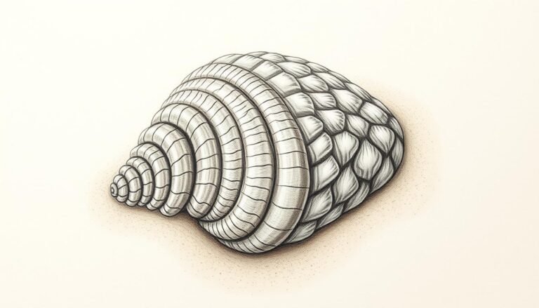 Sea Shell Design Guide Line How to Draw a Seashell: A Simple Guide for Beach Art