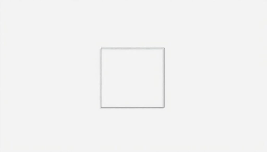 Three distinct lines forming a clean, minimalist square geometric composition. The lines are perfectly straight, crisp, and evenly spaced, creating a harmonious, balanced design. The lines are rendered in a muted, neutral color palette, possibly grayscale or a soft, earthy tone, to emphasize the simple yet striking geometric pattern. The background is clean and uncluttered, allowing the geometric form to be the central focus. The lighting is soft and even, casting no harsh shadows, conveying a sense of simplicity and elegance. The perspective is slightly elevated, providing a clear, unobstructed view of the square shape formed by the three lines.