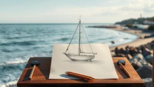 how do i draw a boat