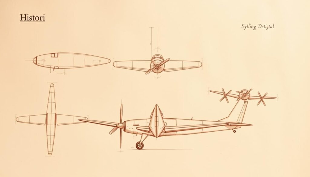 how to draw a airplane