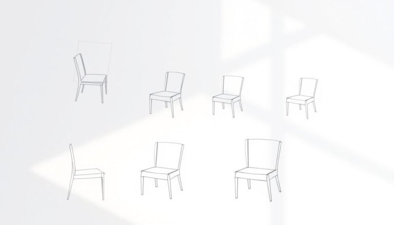 how to draw a chair