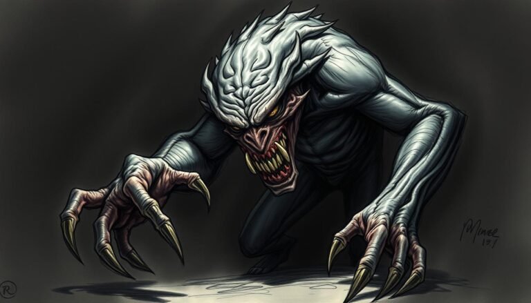 how to draw a monster