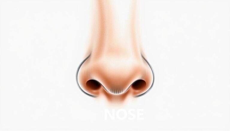 how to draw a nose easy